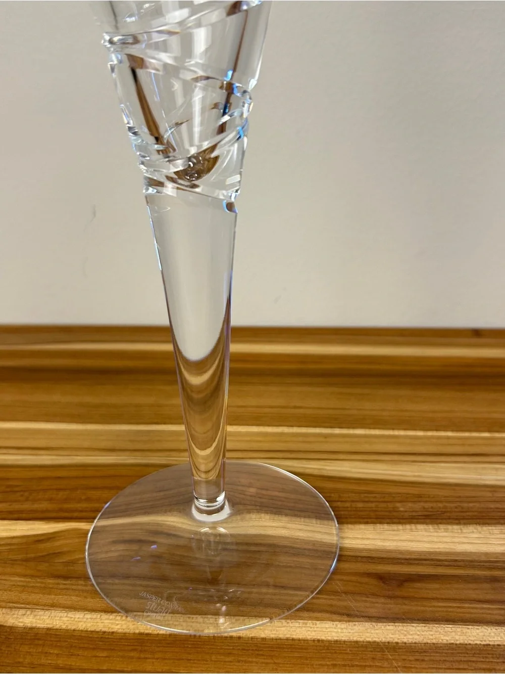 Jasper Conran Aura Crystal Champagne Flute